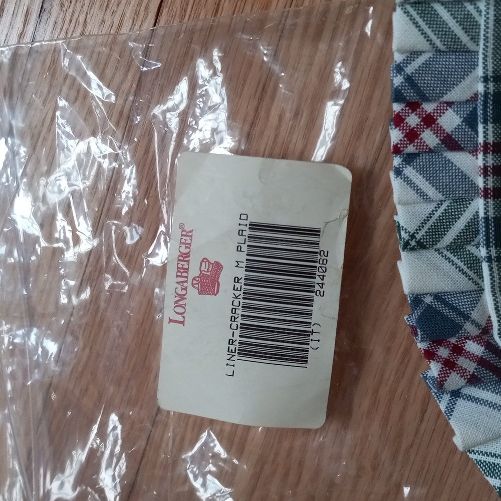Longaber cracker basket liner